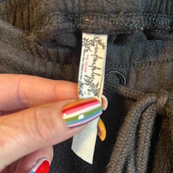 Free people black intimates haram jogger - Picture 3 of 4